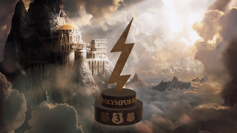 The Olympus Run - 3rd Place Trophy