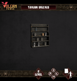 Tavern Shelves