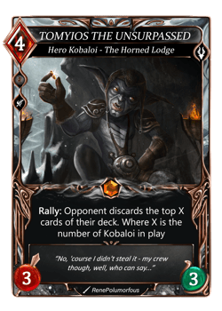 Tomyios the Unsurpassed