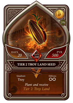 Tier 2 Troy Land Seed