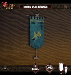 Notus War Banner