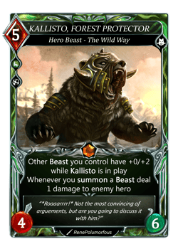 Kallisto, Forest Protector
