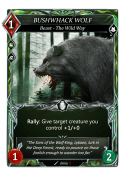 Bushwhack Wolf