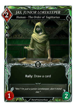 Jas, Junior Lorekeeper