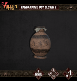 Handpainted Pot closed 2